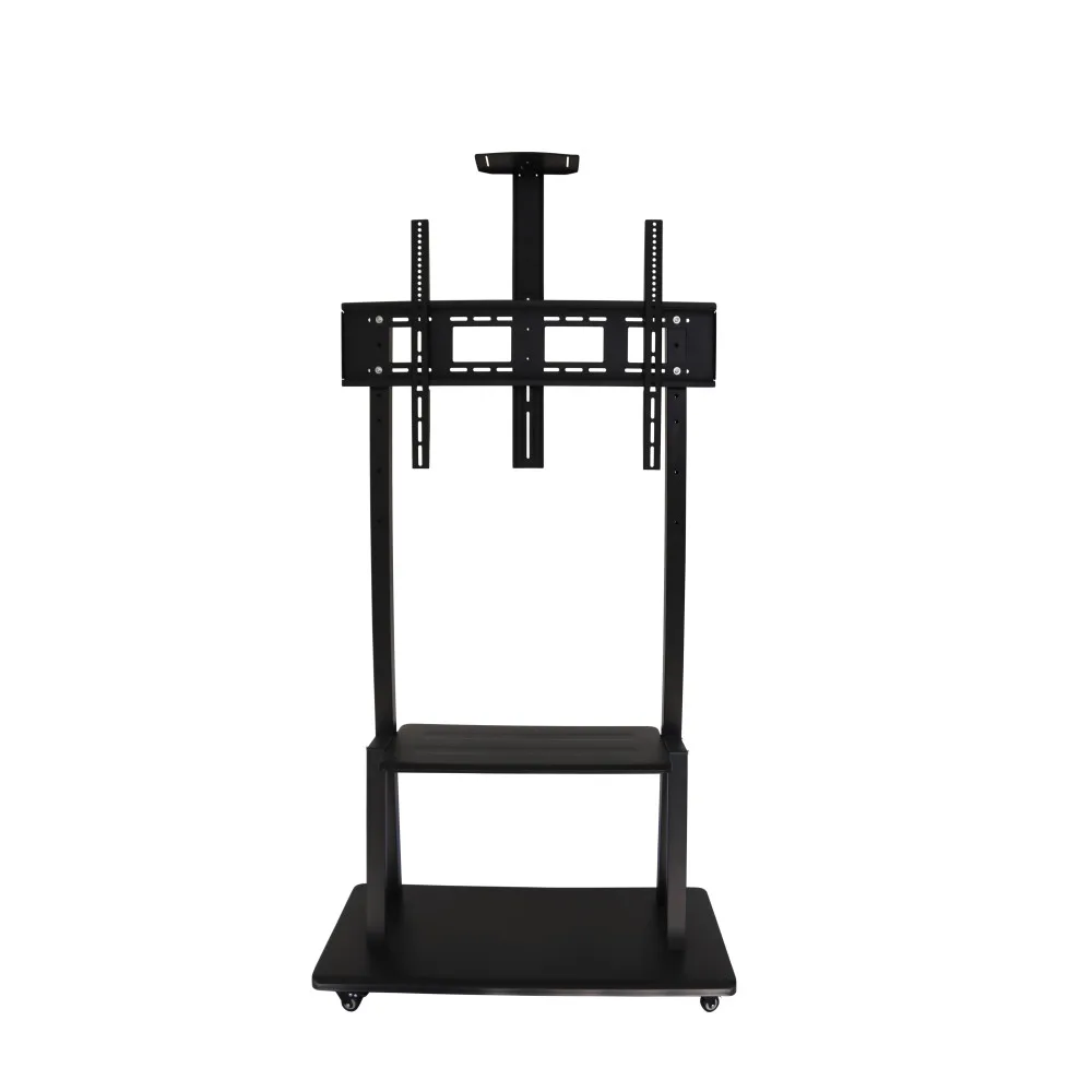 Factory price Led TV stand China Stands Television Stand with wheels Mobile  cart