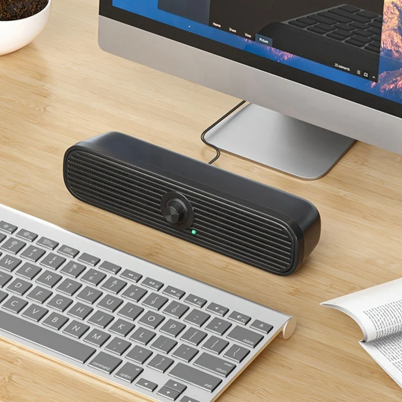 ลําโพงคอมพิวเตอร์, ลําโพงแบบรวม, ลําโพงมินิ USB ขับเคลื่อนแบบยาว, ลําโพงตั้งโต๊ะซับวูฟเฟอร์