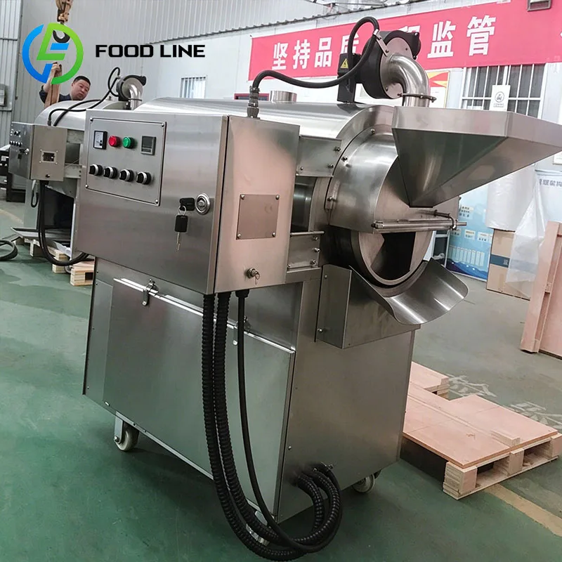 Commercial Nut Roaster Nut Roasting Equipment Automatic Food Roaster Pistachio Almond Cashew Walnut Customized