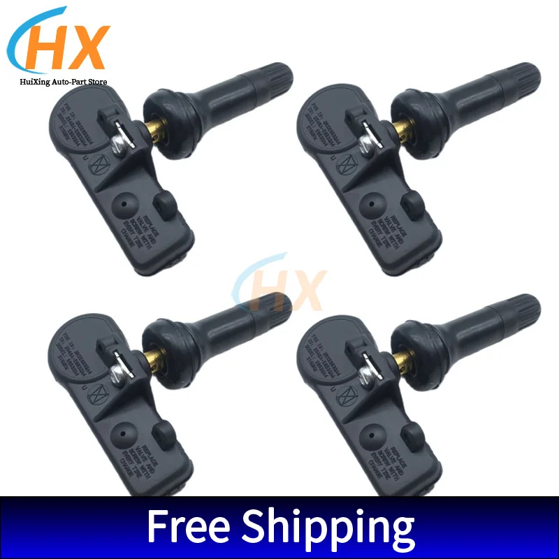 

56029398AB 56029398AA TPMS Sensors 4pcs For Chrysler Dodge Charger Challenger Grand Caravan Journey Ram Tire Pressure Sensors