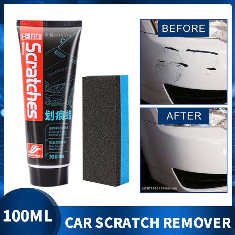 

100ML Car Scratch Swirl Remover Instantly Removes, Repairs and Polishes Paint Scratches Anti Scratch Polishing Wax Car Cosmetic