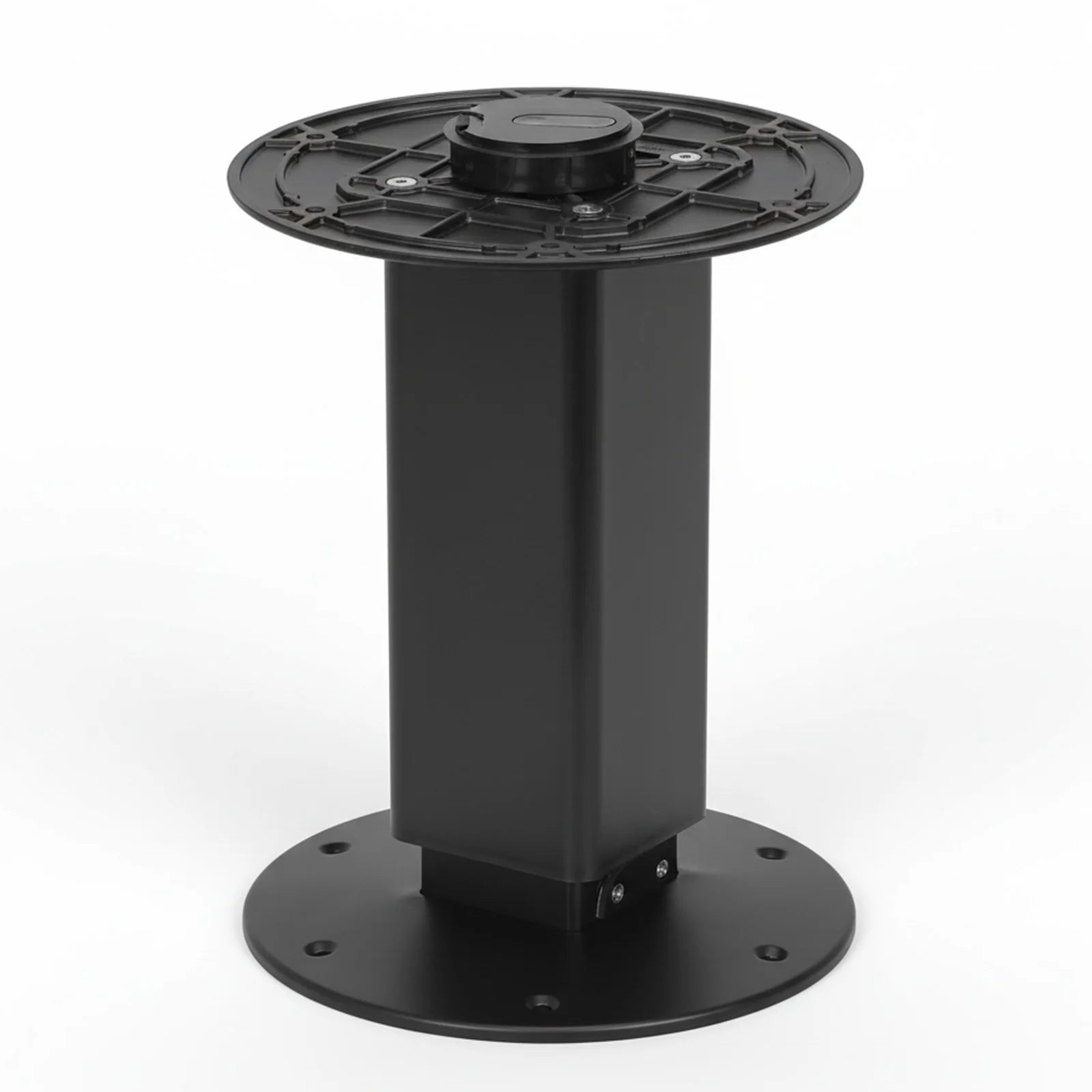 

RV Telescoping Table Stand with Gas Lift RV Table Legs and Base Mount Easy To Install for Caravan Motorhome Yachts