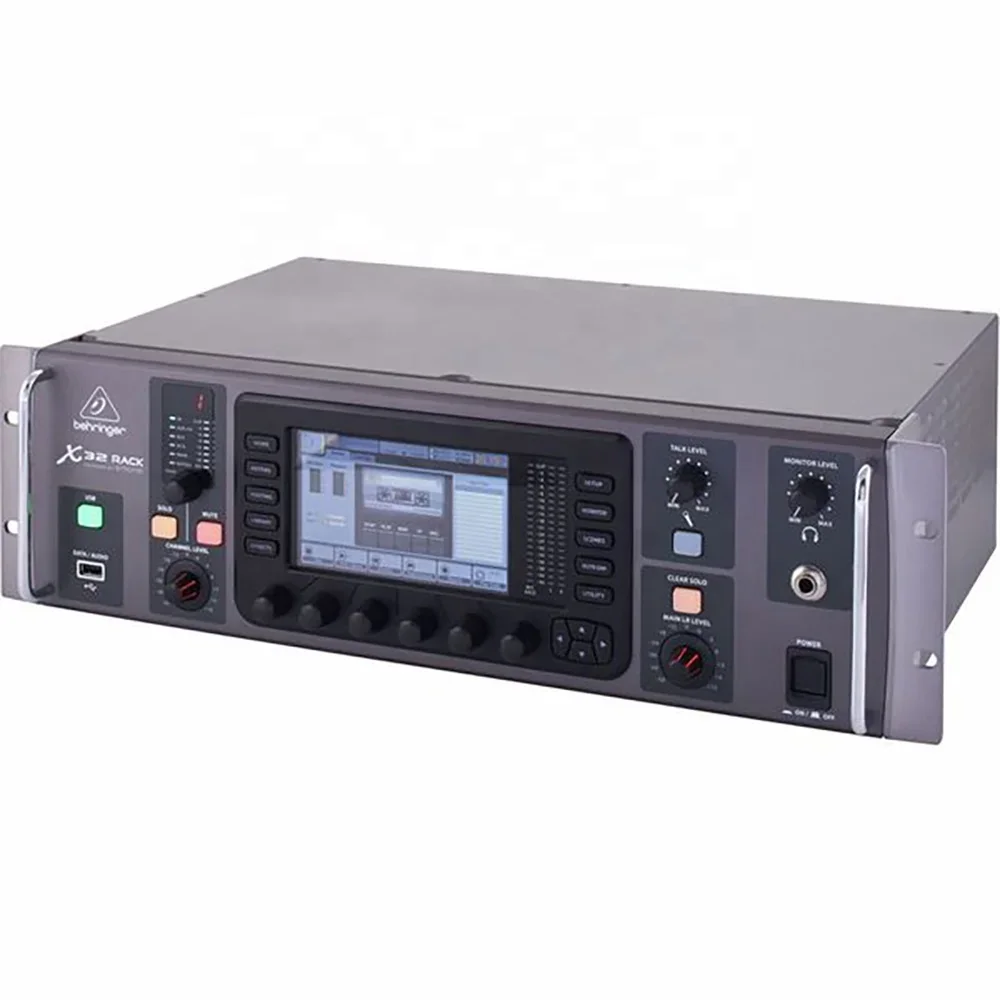 New 32 Channels Digital Mixer Behringer X32 Rack 16 XLR Mic/Line Inputs 32*32 USB Audio Interface Pa System Music Equipment