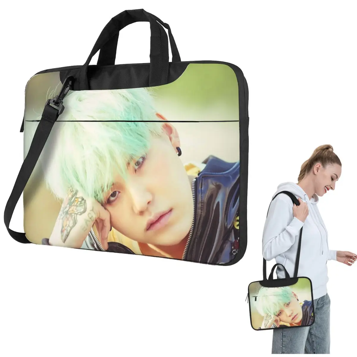 

Suga Crossbody Laptop Bag Case Computer Bag Resistant Protective Notebook Pouch for Lenovo