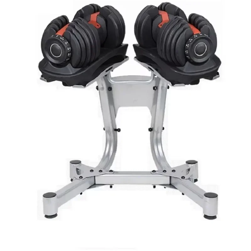 Hot salesAdjustable Dumbbell Set  Workout Weight Lifting Muscle Exercise Gym Home Fitness Equipment With Rack