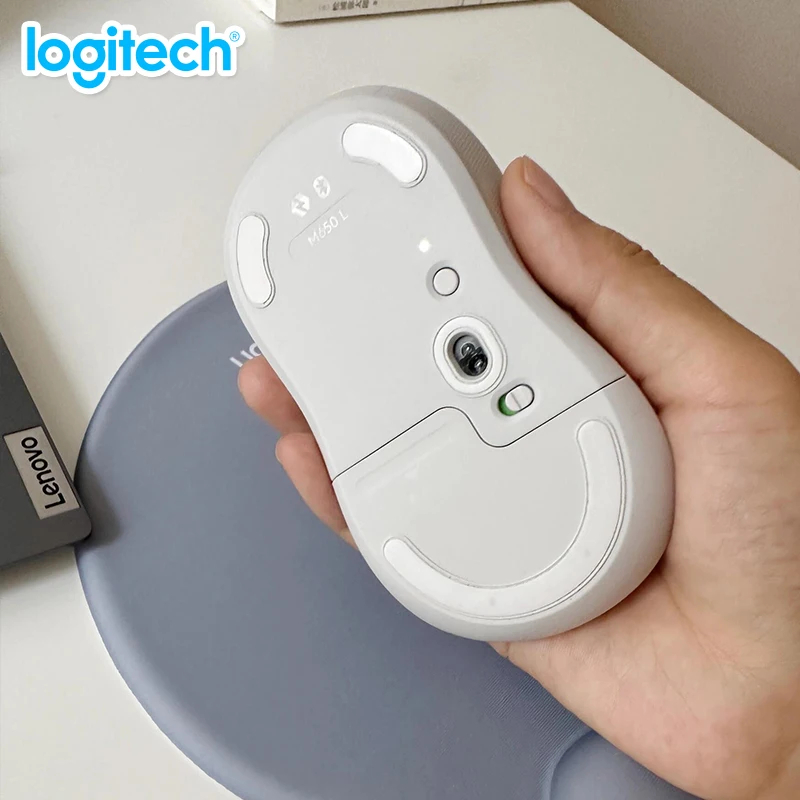 Logitech Signature M650 무선 블루투스 마우스 라이트 사운드 비즈니스 노트북 태블릿 블루투스 라이트 사일런트 듀얼 모드 홈 Offi