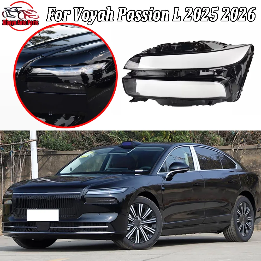 

Car Front Headlight Cover 2025-2026 For Voyah Passion L Headlamp Lampshade Lampcover Head Lamp light Covers Lens Shell Caps