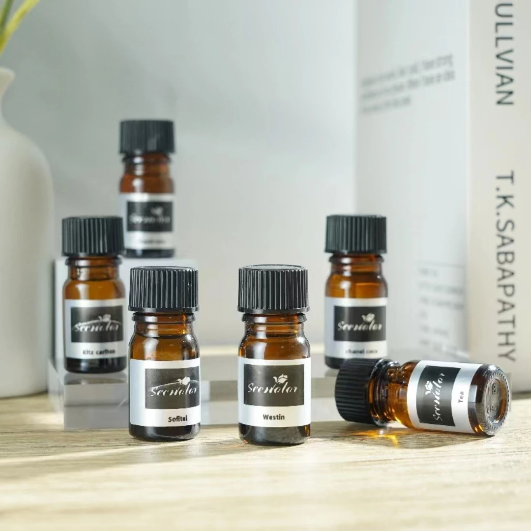 Sample Gift Set 5ML Packed 8PCS Custom Daily Fragrance Oil Perfume Suitable For Hotel Essential Diffuser Home Office Hotel