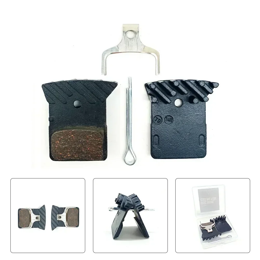 

Brand New Bike Disc Brake Pads Cooling Fins Replacement Resin Cooling Fin Road Smooth Dryness&Wetness Mountain 1 Pair