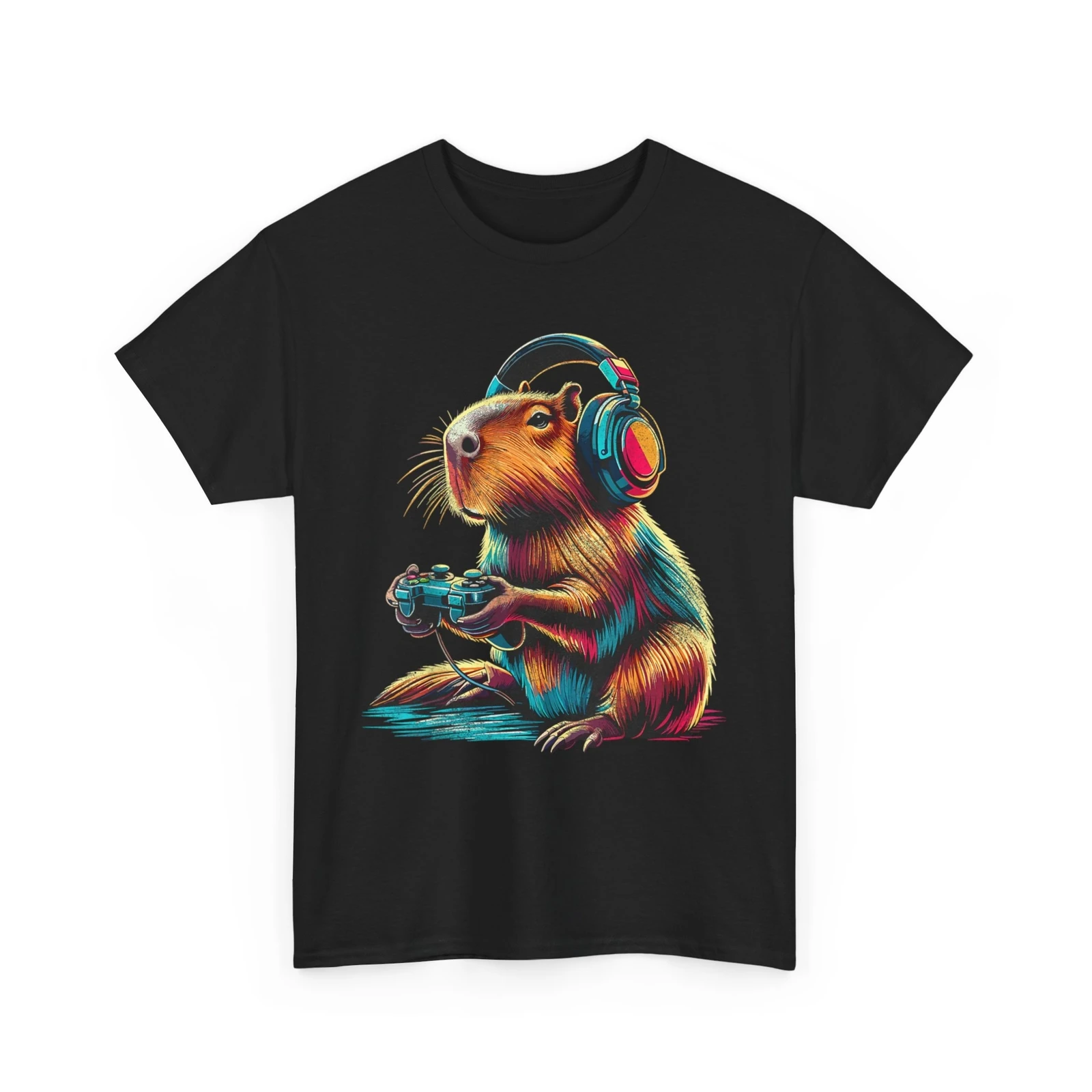 Capybara Funny Video Games Capybara T-Shirt