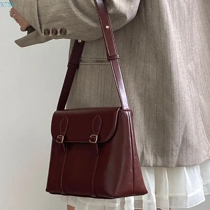 

X7XC Stylish And Practical Crossbody Bag PU Leather Shoulder Bag for Women and Girls