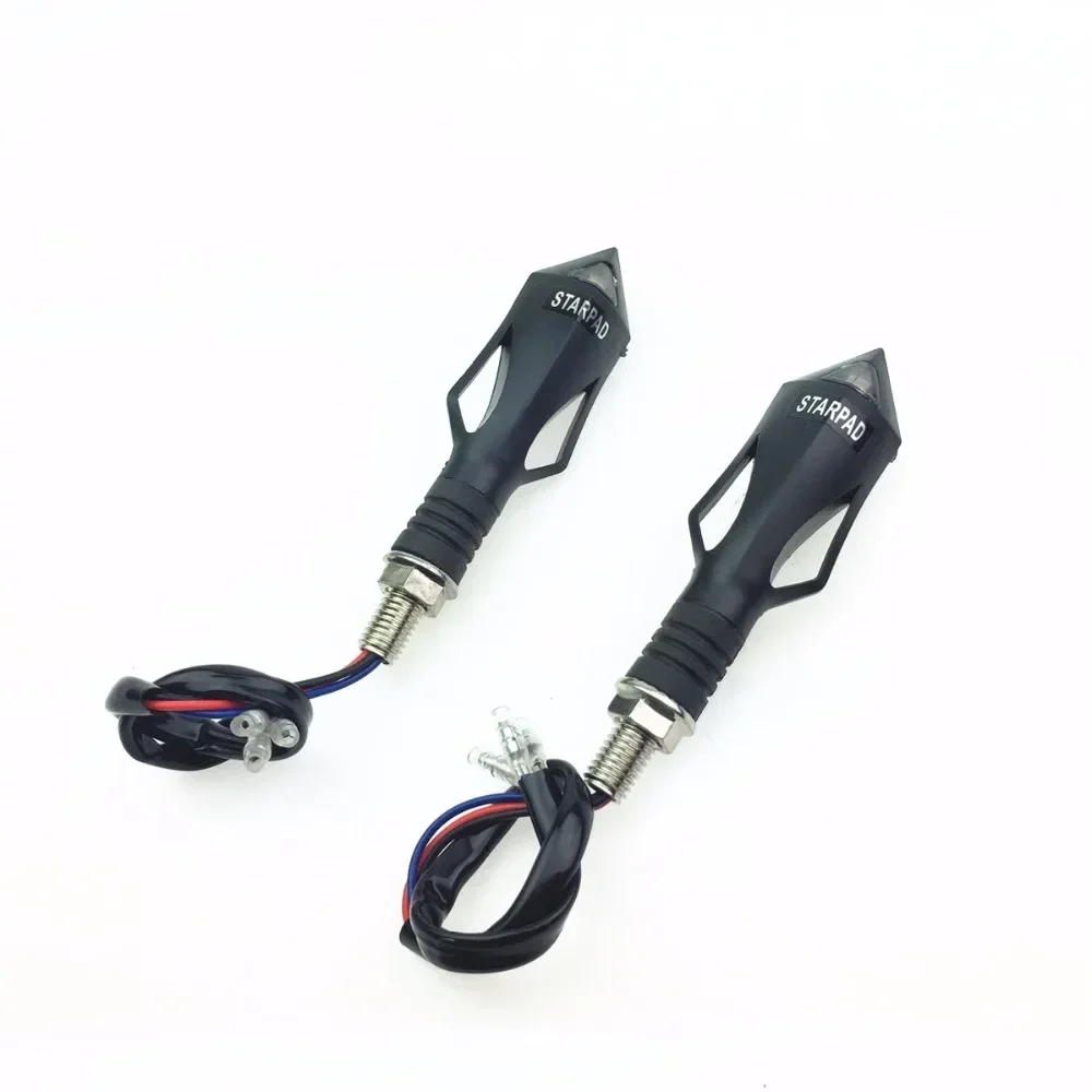 For New motorcycle turn signal assembly LED motorcycle decoration modification 12V turn light