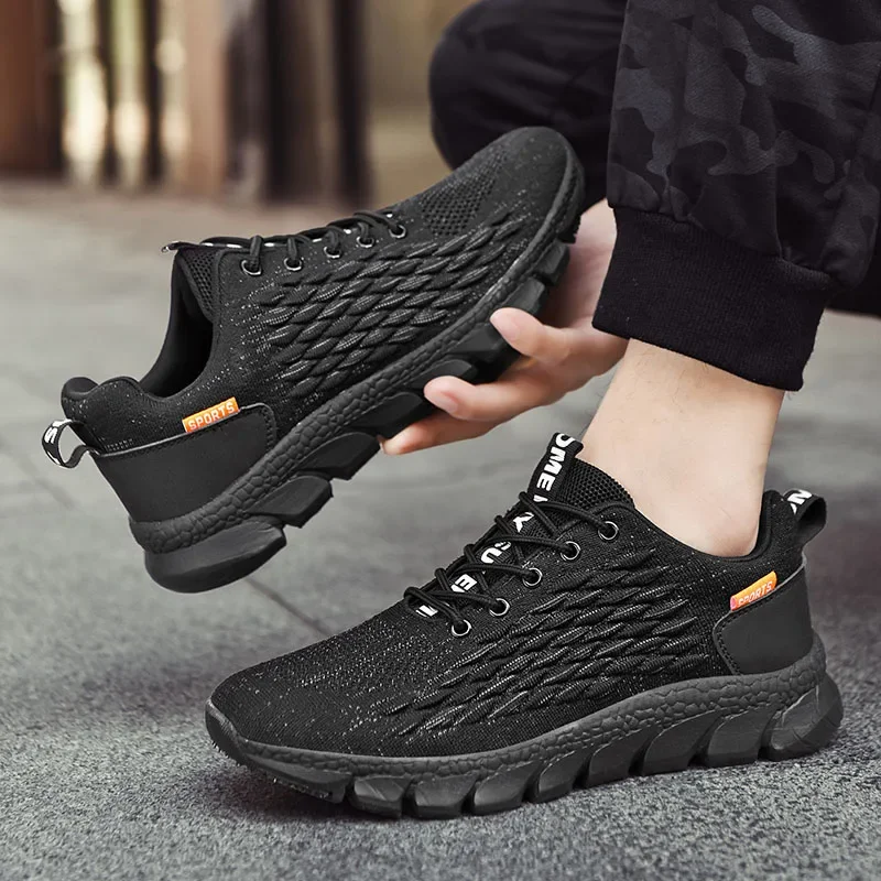 Men's Vulcanized Shoes Spring and Autumn Breathable Lace-up Casual Fashion Soft and Comfortable Sports Shoes for Men Sneakers