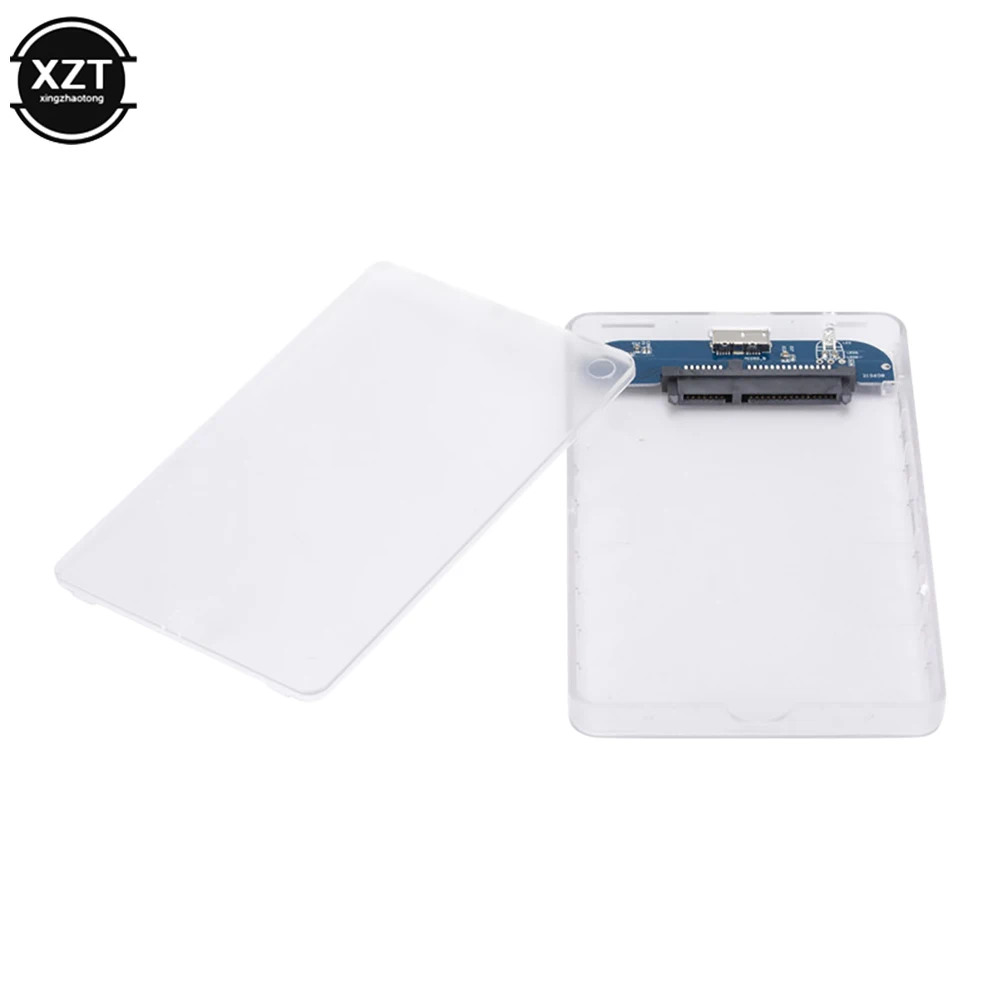 2.5 بوصة SATA 3 إلى USB موبايل قرص صلب صندوق USB 3.0 قرص صلب SSD الحالة الصلبة الميكانيكية قرص صلب صندوق SATA قرص صلب