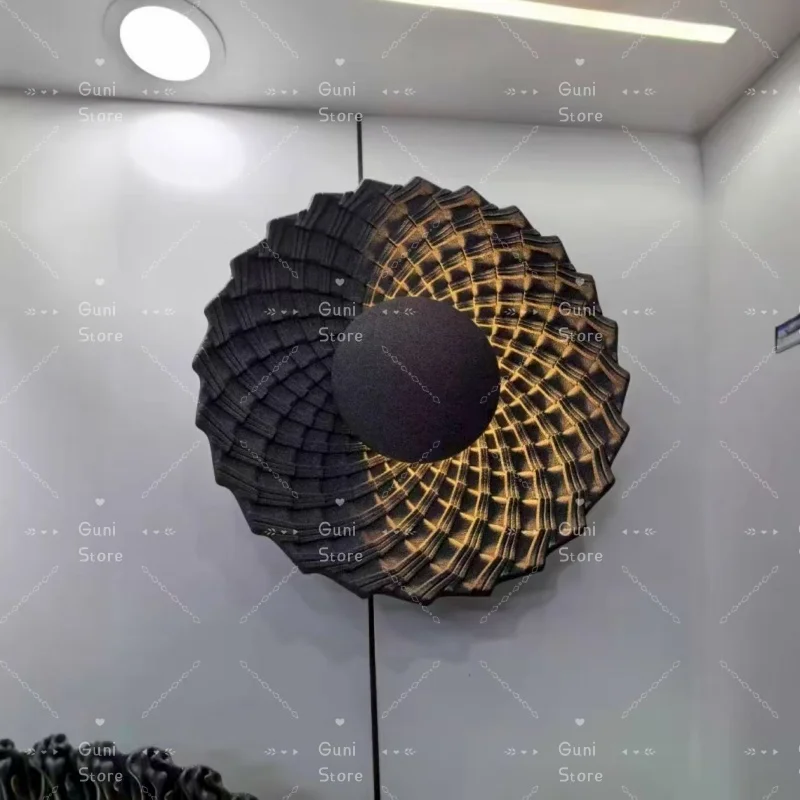 ROLLO Sunflower Wall Light Living Room Matte Texture Hotel Lobby Coffee Shop Restaurant Engineering Wall Light