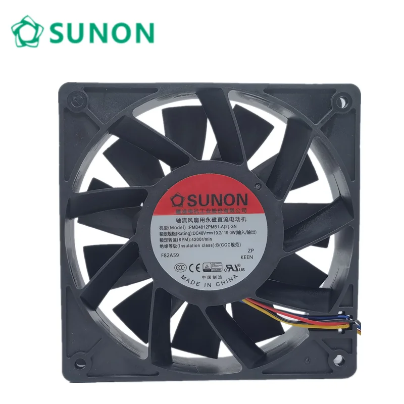 New FOR SUNON PMD4812PMB1-A 12038 48V 19.0w 12cm large air volume fan