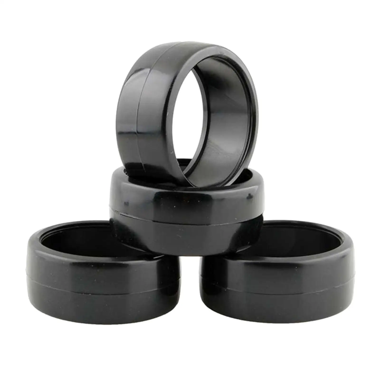 

Pack of 4 1/10 RC Drifting Tires Lightweight for HPI 94123 94103 Drifts Car