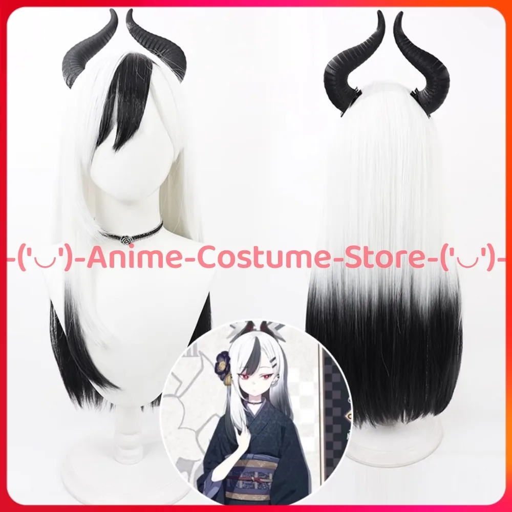 

Blue Archive Onikata Kayoko New Year Outfit Cosplay Wig Anime Game Character Halloween Carnival Party Costume Wigs Synthetichair