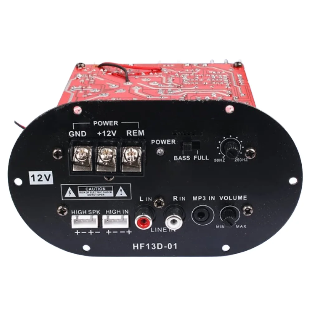 Bass Control Unit Car Audio Module Car Audio Upgrade 400W Peak Output Dual Mode Operation Enhancement Module For Audio
