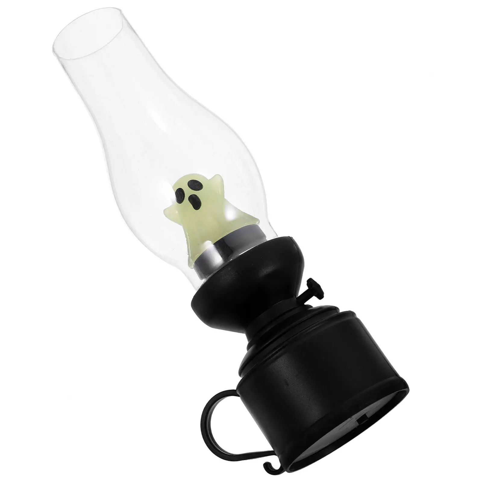 

Электронная лампа на Хэллоуин, винтажная ретро-настольная лампа, легкий декоративный пластиковый фонарь без пламени для использования в помещении и на улице