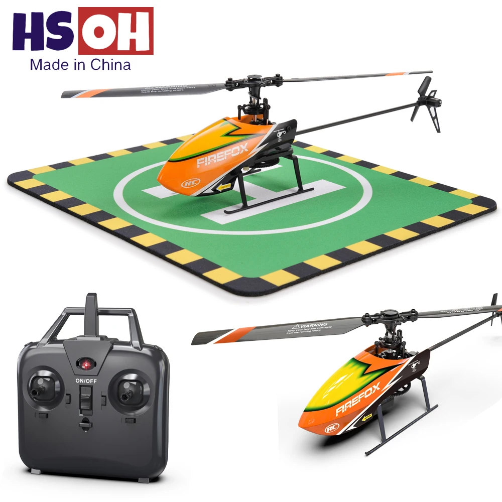 

C129 Автоматический стабильный радиоуправляемый вертолет для начинающих RTF 2,4G 4-канальный одиночный пропеллер без элеронов E129 Прочный длительный срок службы полета