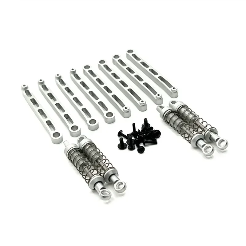 Metal upgrade modification chassis fixed lever shock absorber for MN 1/12 MN78 remote control car spare parts