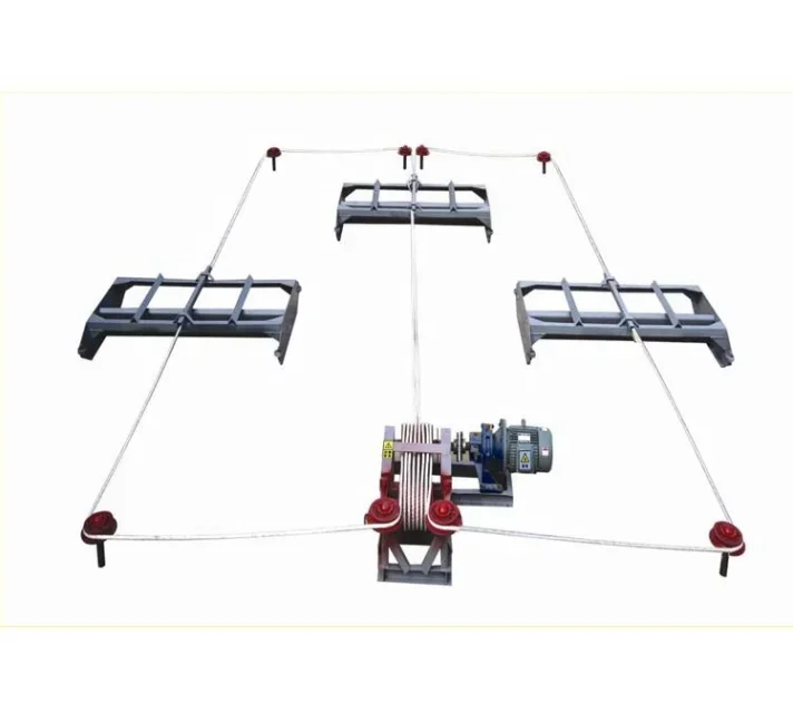 Poultry House Cow/Chicken Manure Scraper Machine for Manure Cleaning system