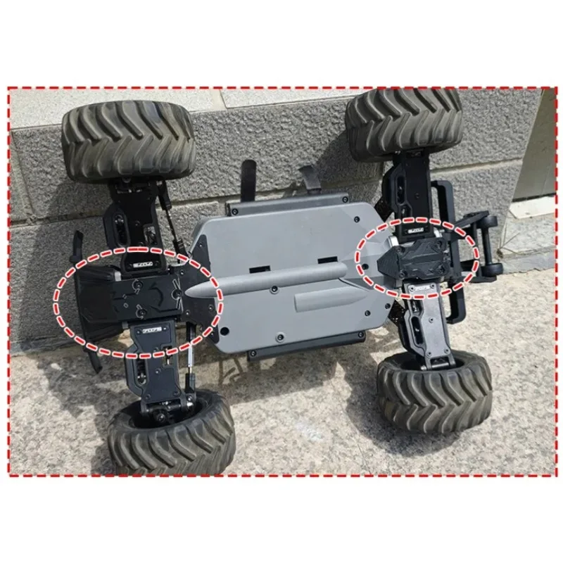 RC Car Chassis Armor Protection Plate Big Foot Upgrade Part for MJX 10210 1/10 Scale customizable size Off Road Mod Accessory