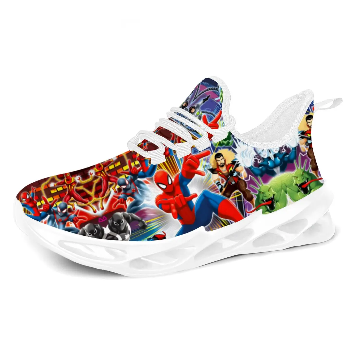 

Marvel The Avengers Thor Captain America Lightweight Sports Shoes Women Outdoor Running Shoes Athletics Casual Sneaker