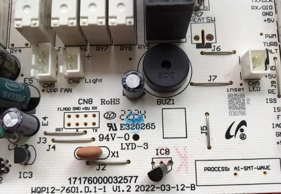 new for Midea dishwasher WQP12-7601. D.1-1 computer board 17176000032577 power board