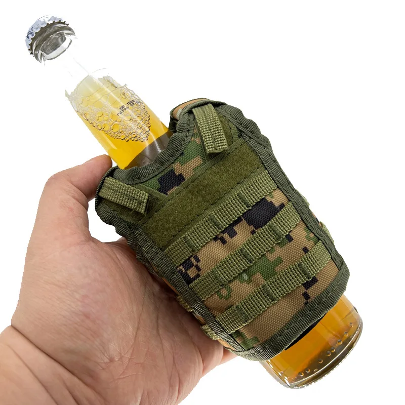 Mini couvercle de bouteille de bière en conserve, DulglaFit pour système Molle, sac à dos, sac de ceinture, sports de plein air