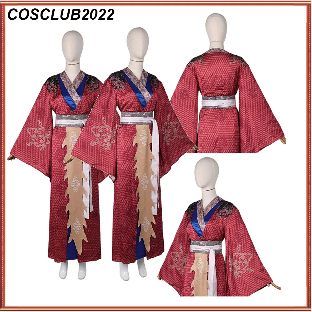 Kang-Jin Star Cosplay Robe Belt Costume Woman Adult Game Black Cos Myth Halloween Carnival Fancy Stage Role Play Suits