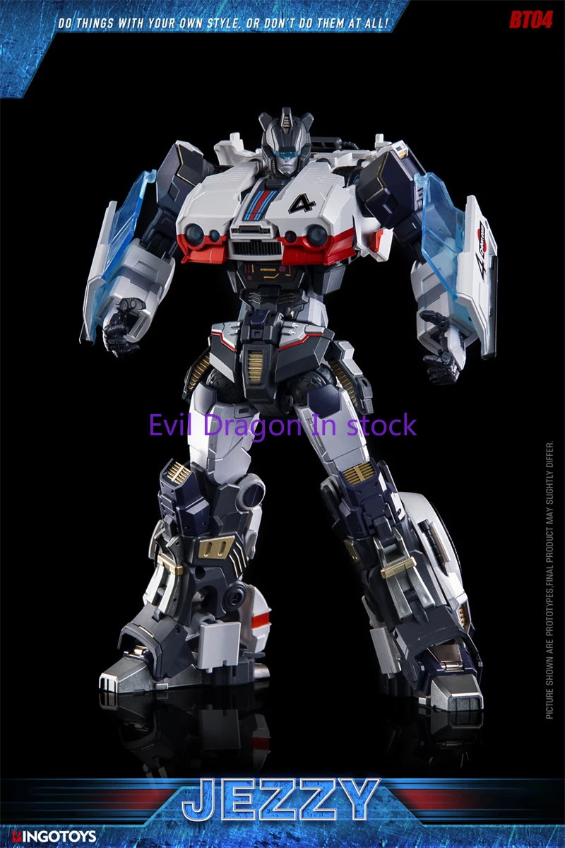 In Stock Bingo Toys BT07 Jezzy Model Kit Transformed Action Figure Toy Collectible Gift