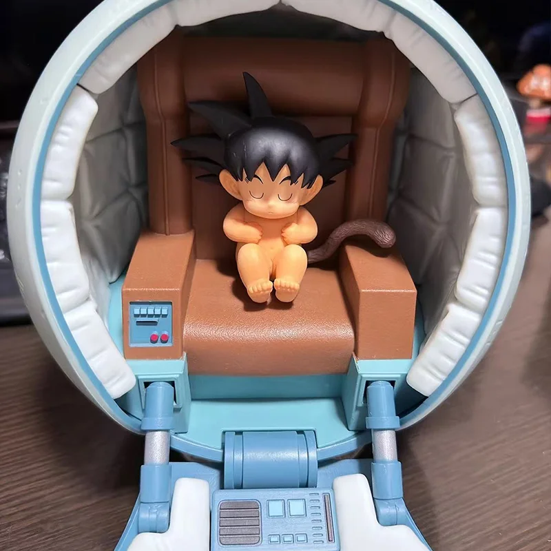 Echt Bandai Dragon Ball Z Ichiban Kuji Capsule Son Goku Model Ornament Anime Figuur Kakarotto Jeugd Jongens Collectie Speelgoed