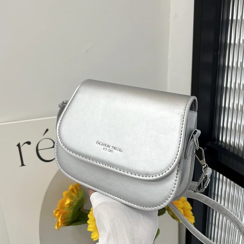 Vintage Sattel Umhängetasche PU Leder Damen Luxus Design Kleine Handtasche und Geldbörse Damen Reise Schulter Messenger Bag Geldbörse – Detail 11