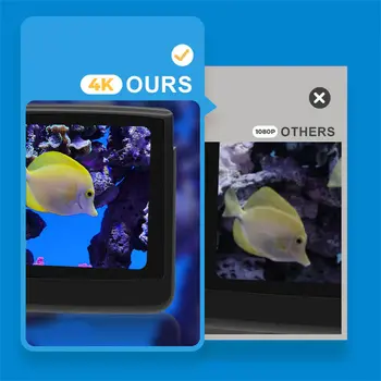 Nuova telecamera subacquea 2025, telecamera subacquea per la pesca 1080P HD da 4,3 pollici LCD portatile per la pesca sul ghiaccio per barca, kayak, pesca in mare 6 best sales telecamera per barche - №6