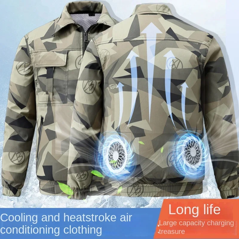 Summer Air-conditioned Clothing Can Be Equipped with A Fan for Cooling Welding and Anti Scalding Protective Clothing