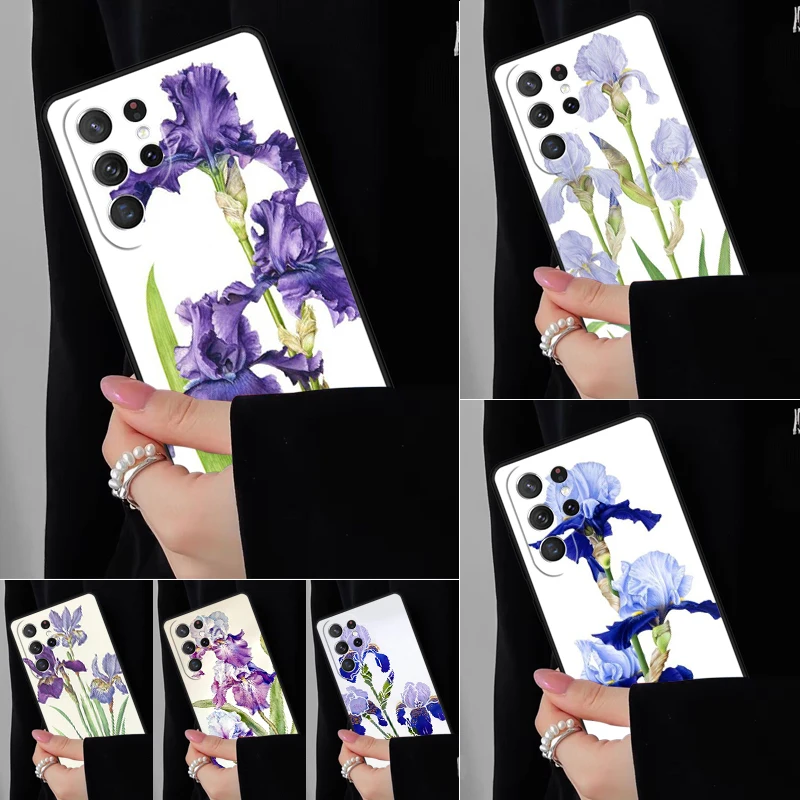 Blue Iris Flower Ph… - image