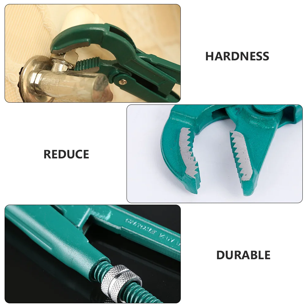 

Multi Functional Pipe Wrench Slim Head Carbon Steel Water Pump Plier For Plumbing Faucet Repair Hand Tool