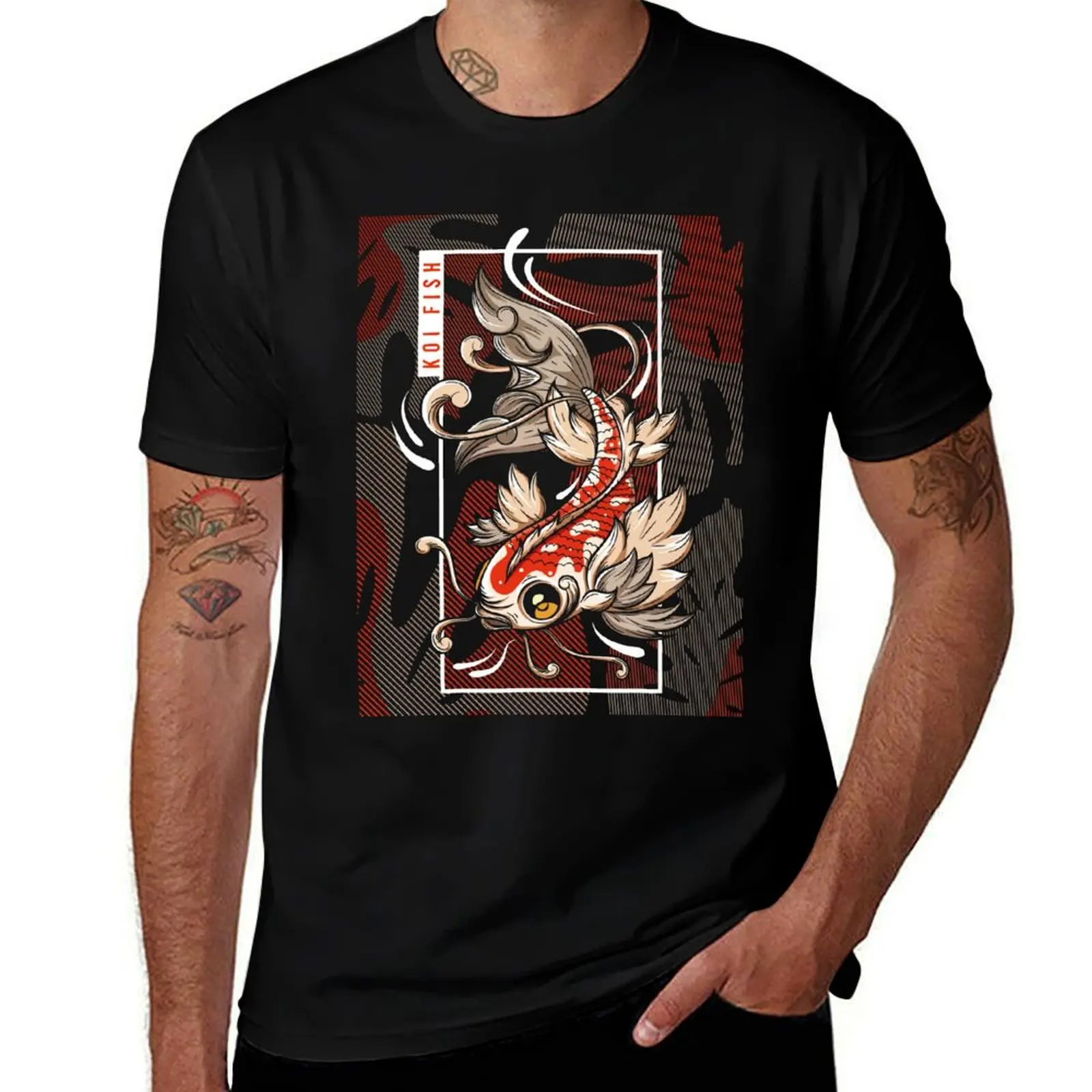

Koi Spirit – Bold Japanese Aesthetic T-Shirt custom t shirt funny shirt cotton cute tops aesthetic clothes T-shirt men