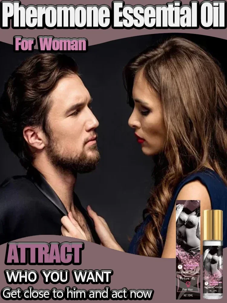 Men & Women Pheromone Perfume Fragrance essential oil Highend Long-lasting Pheromone Spray Best Boyfrend Gift 10ML