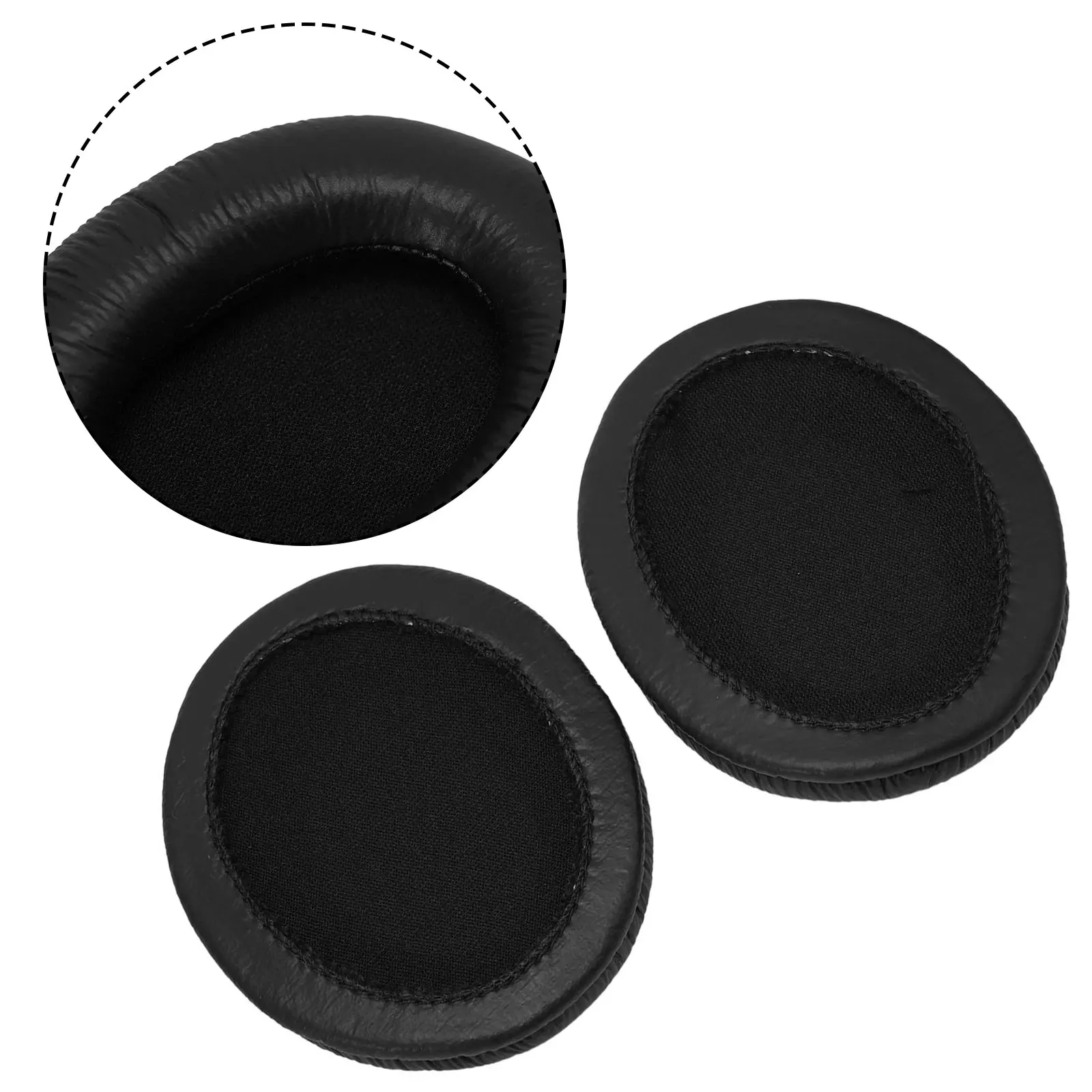 Soft Foam Ear Pads para HD202, Almofada De Substituição, Almofada De Orelha, Acessórios Pretos