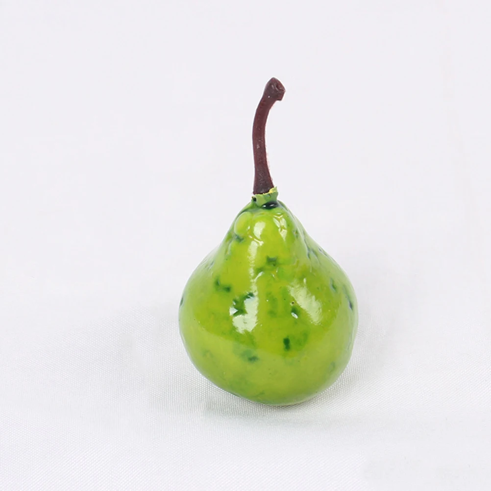 

30 Pcs Artificial Fruit Pear Ornaments Decorative Pumpkin Foam Fake Fruits for Decoration