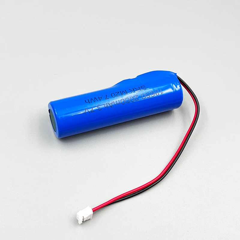 3.7V Lithium Battery Pack 18650 2000mAh for Fishing LED Light Bluetooth Speaker Emergency DIY batteries