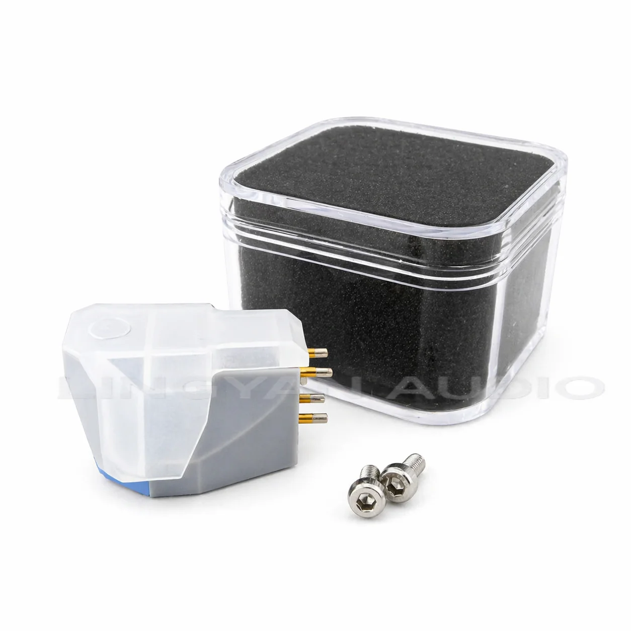 LINGYAN AUDIO High-End MM Phono Cartridge, Premium Moving Magnet Stylus for Turntables, Easy Install, Superior Audio