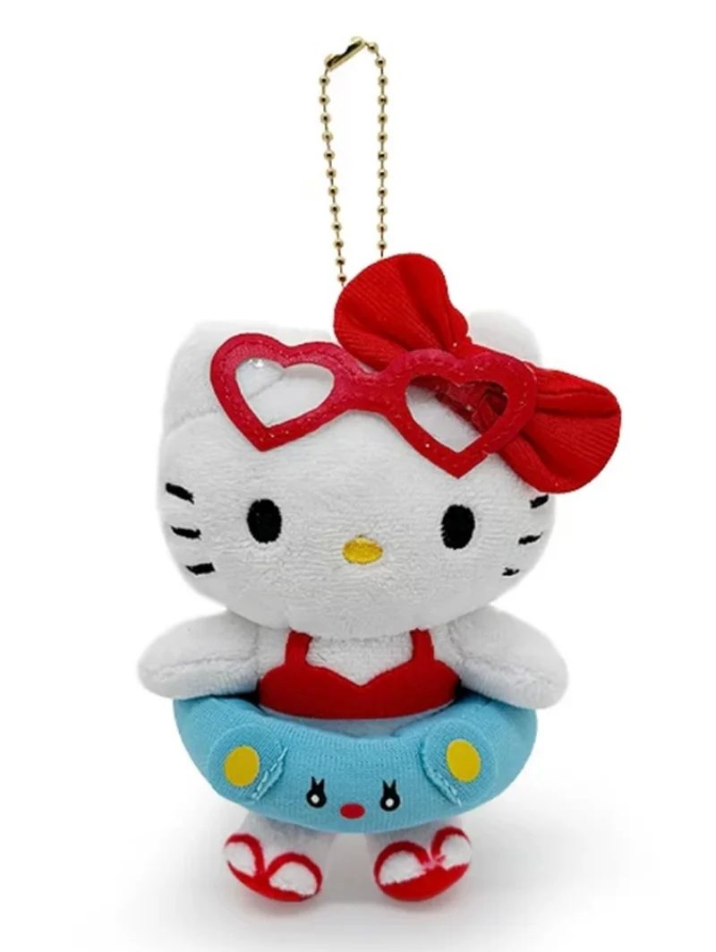 สินค้าใหม่ในสต็อก ตุ๊กตาแมวญี่ปุ่นแบบติดกระดุม ของเล่นตุ๊กตาขนนุ่ม จี้กระเป๋า โบว์น่ารัก ของขวัญเซอร์ไพรส์สำหรับสาวๆ