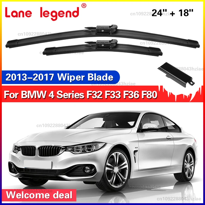 Für BMW 4 Serie F32 F33 F36 F80 2013-2017 2014 2015 2016 Wischer Front Wischer Klingen Windschutzscheibe Windschutz fenster Pinsel 24 "+ 18"