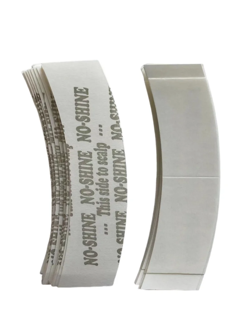 36 Stück Walker No Shine Haarsystem-Klebeband Weißes Doppelseitiges Klebeband für Toupet, Perücke und Haarteile – Detail 3
