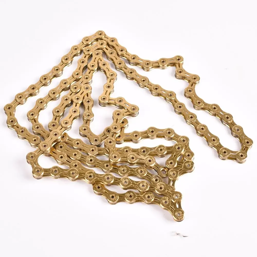 12 Speed Bike Chain  MTB  Gold Chain 126L 1X12 System 12S 24S Power Lock Connector With Missing Link For Part K7 Bicycle Parts