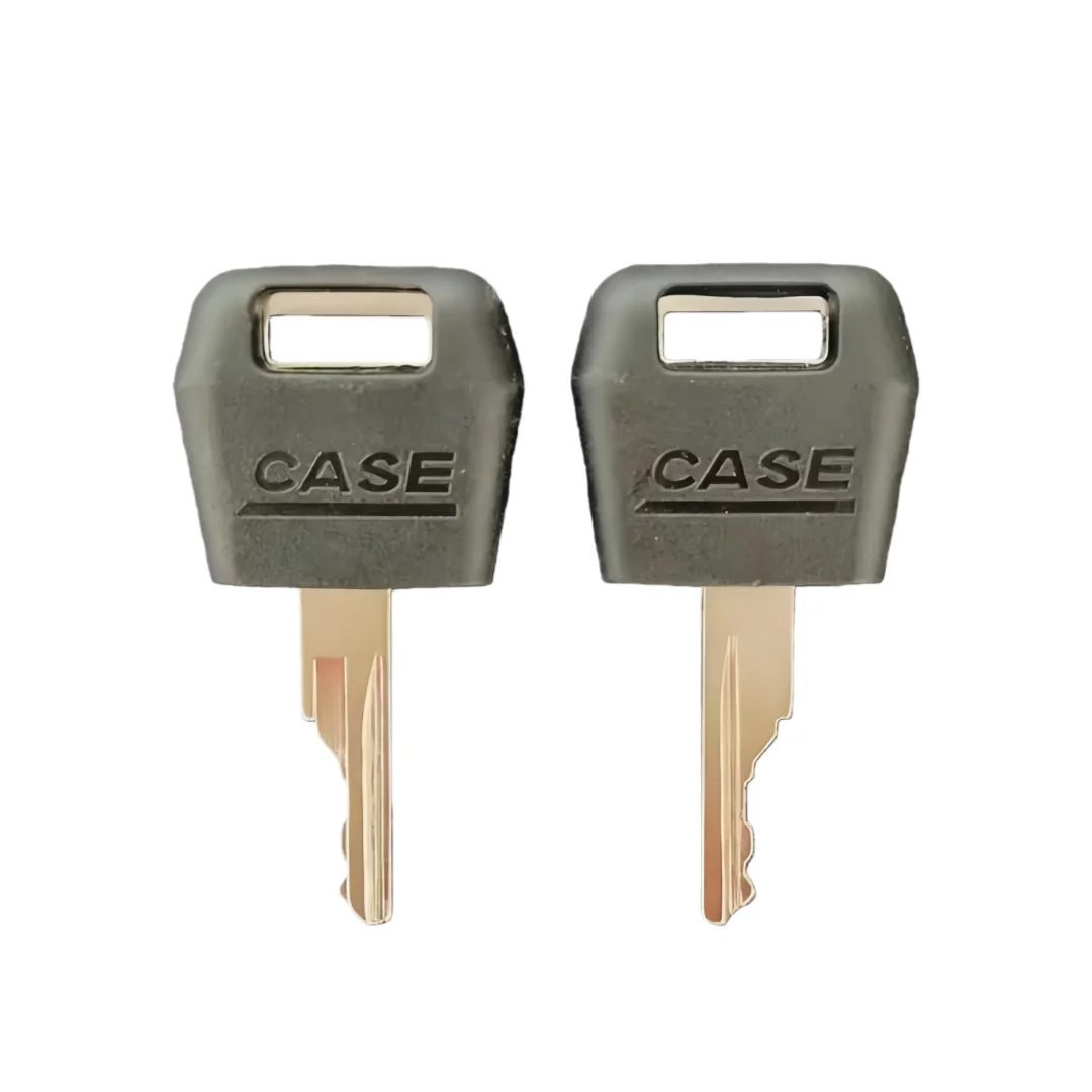 2PCS For Case Skid Loader Key D250 Start Key CASE Case Sweeper Ignition Key High Quality Original Factory